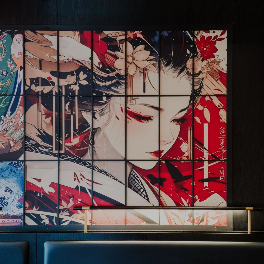 Mikiya Irvine interior artwork