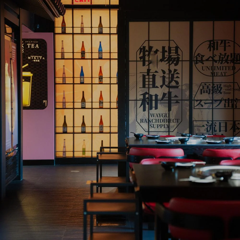 Mikiya Irvine restaurant interior
