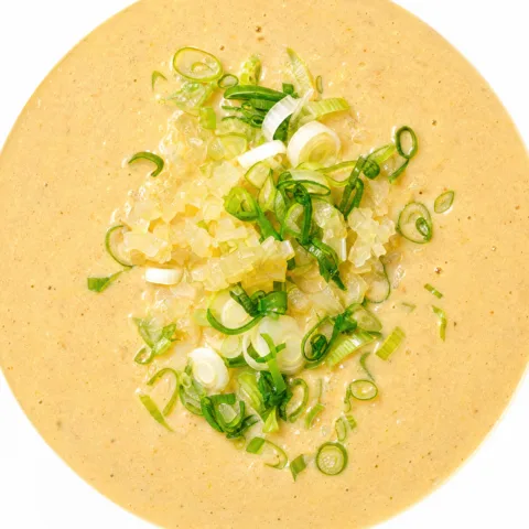 Sesame Garlic finished dipping bowl